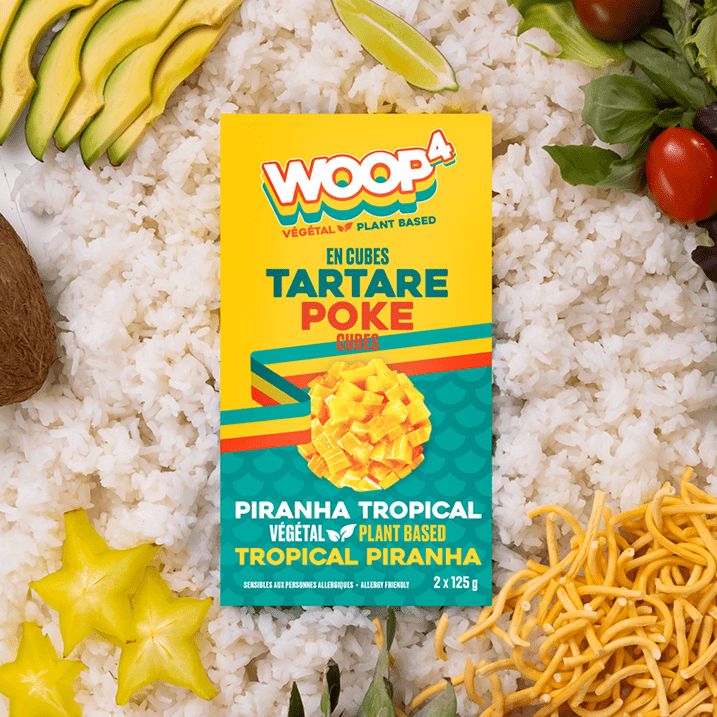 Piranha végétal en tartare - Woop4